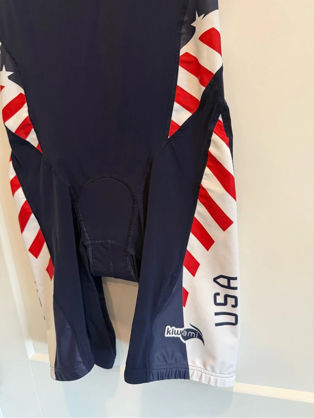Kiwami USA Red, White & Blue Triathlon Suit Size Large